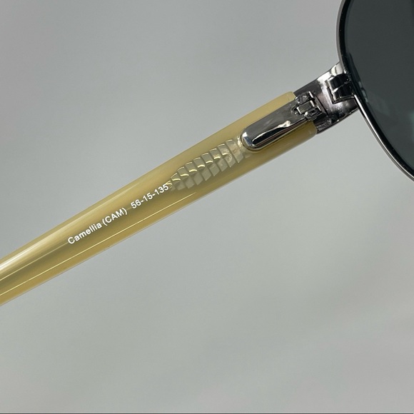 Vera Bradley aviator Blair eyeglasses replacement frame Camellia size 56[]15 135 - Picture 6 of 11